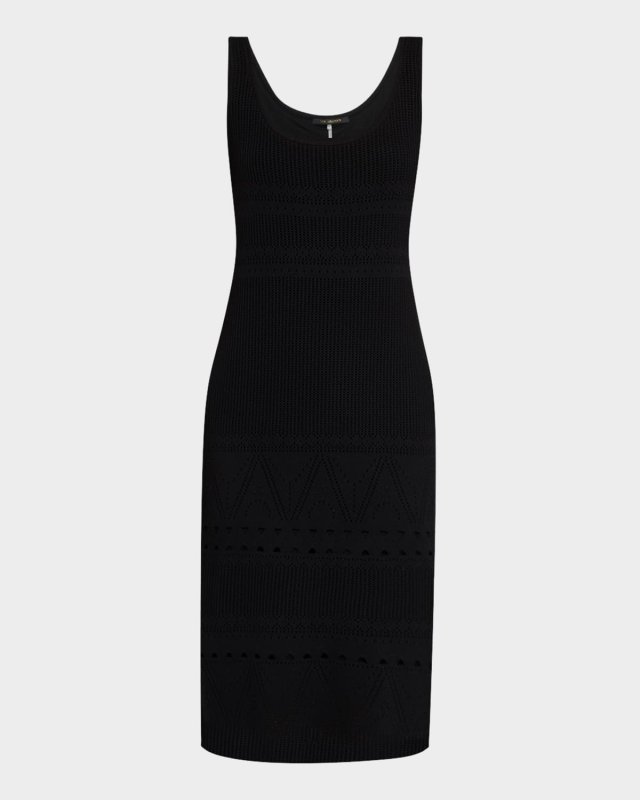 Emerson Scoop-Neck Cotton Knit Dress